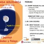 Cartell Jornada solidària 10 de maig 2015